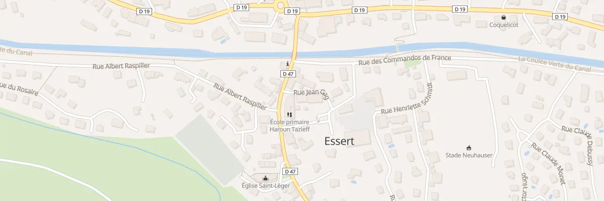 Plan du 17 Rue Jean Gag à Essert