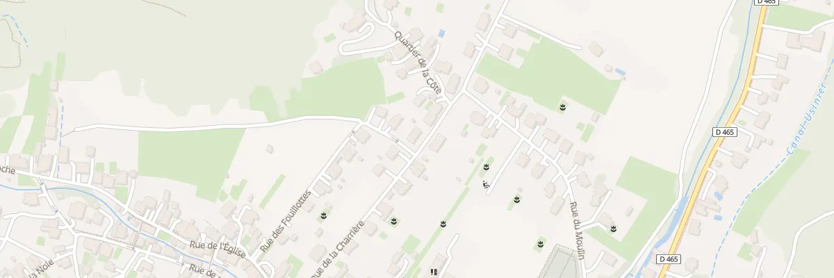 Plan du 29 Rue de la Charrière à Lepuix