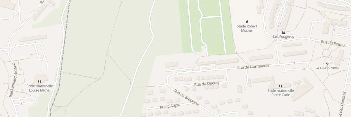Plan du 42 Rue de Normandie à Grand-Charmont