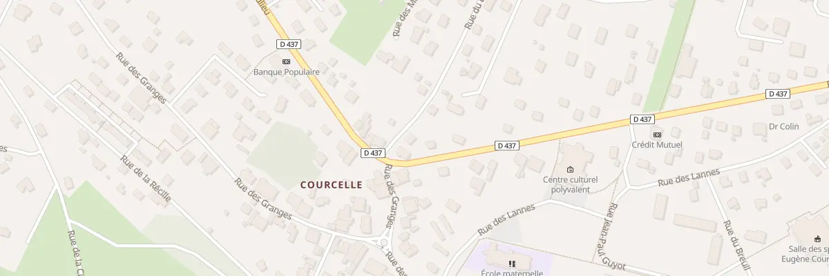 Plan du 47 Rue de Beaulieu à Mandeure