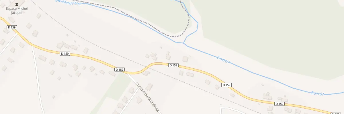Plan du 5 Rue de Bellevue à Thiaville-sur-Meurthe
