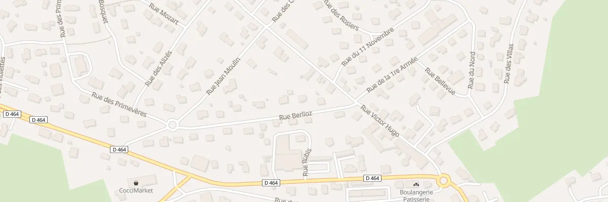 Plan du 13B Rue Victor Hugo à Charquemont
