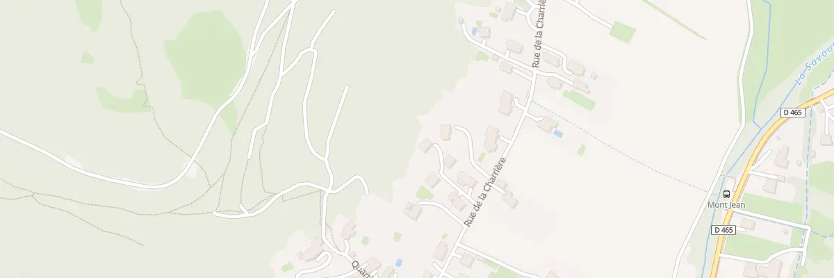 Plan du 41 Rue de la Charrière à Lepuix
