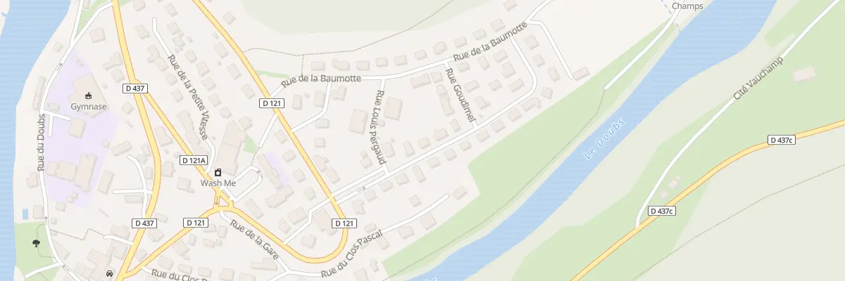 Plan du 5 Rue Leon Rith à Saint-Hippolyte