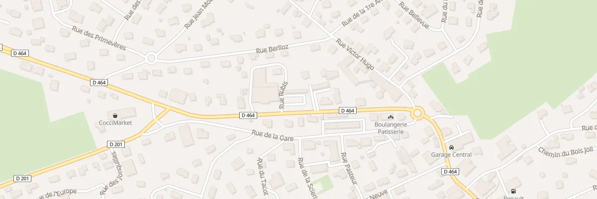 Plan du 18 Rue de Besançon à Charquemont