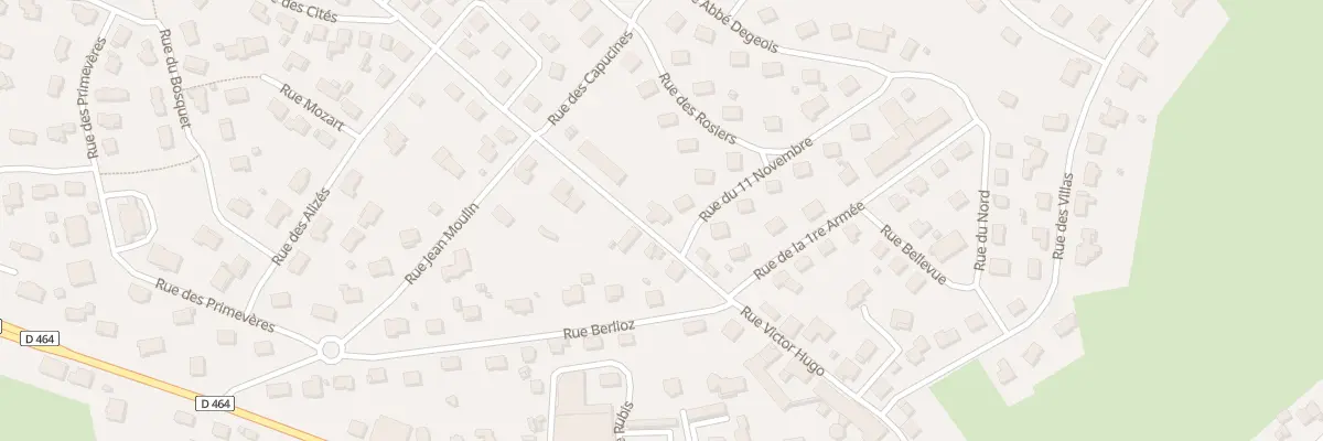 Plan du 16 Rue Victor Hugo à Charquemont