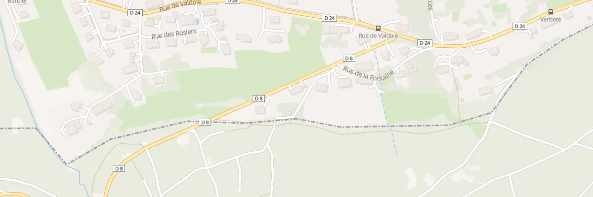 Plan du 7 Rue de la Vierge à Évette-Salbert