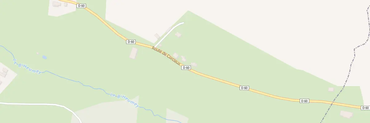 Plan du 549 Rte de Corcieux à La Chapelle-devant-Bruyères