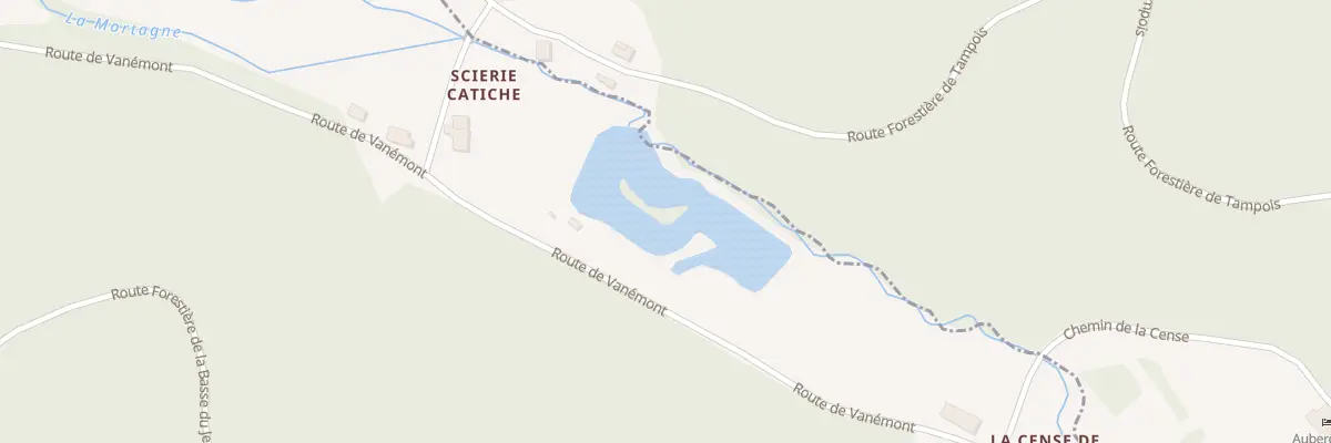 Plan du 4B Rte de Vanémont à Bois-de-Champ