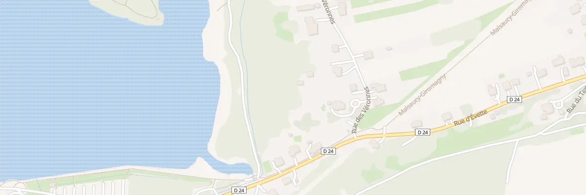 Plan du 6 Rue des Véronnes à Sermamagny