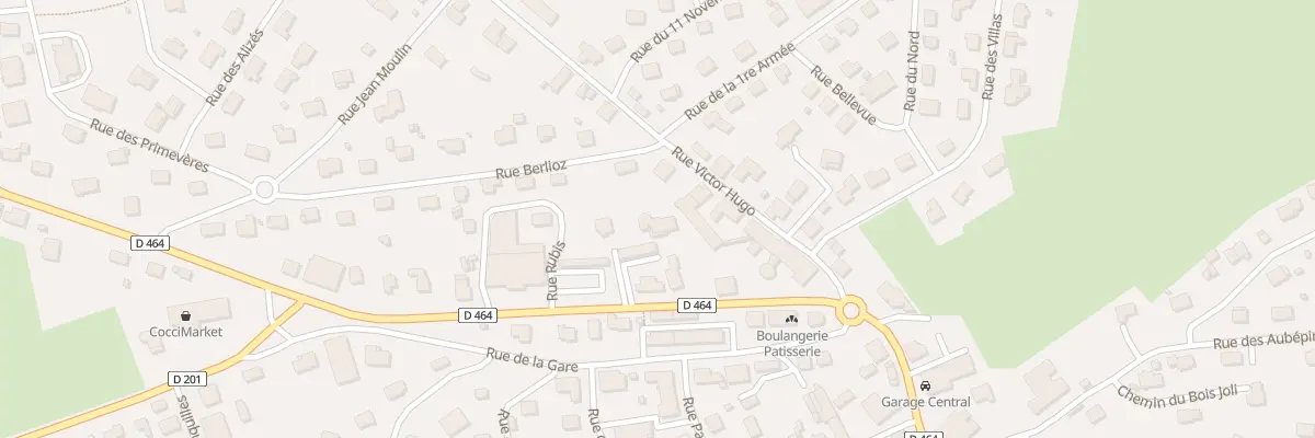 Plan du 9T Rue Victor Hugo à Charquemont