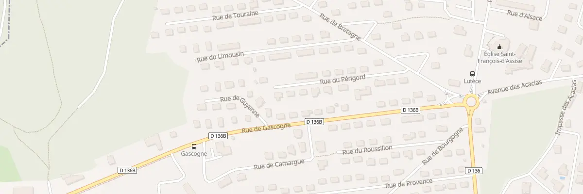 Plan du 19 Rue du Perigord à Grand-Charmont