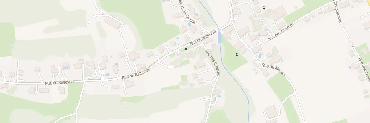Plan du 1 Rue de Bellevue à Lachapelle-sous-Chaux