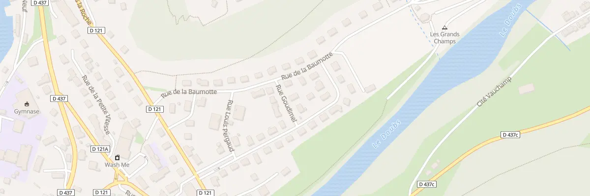 Plan du 4 Rue Goudimel à Saint-Hippolyte