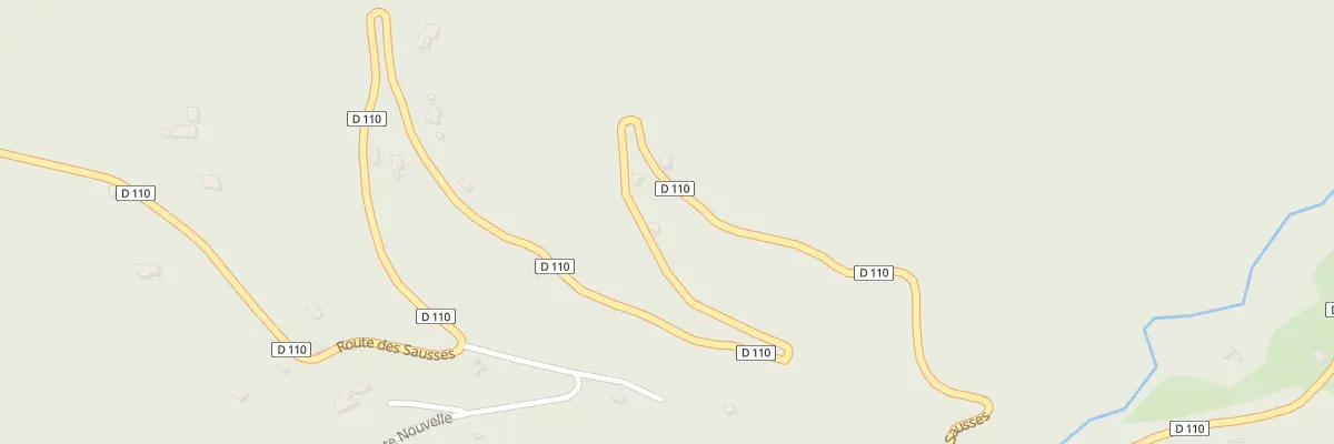 Plan du 2256 Rte des Sausses au Mas