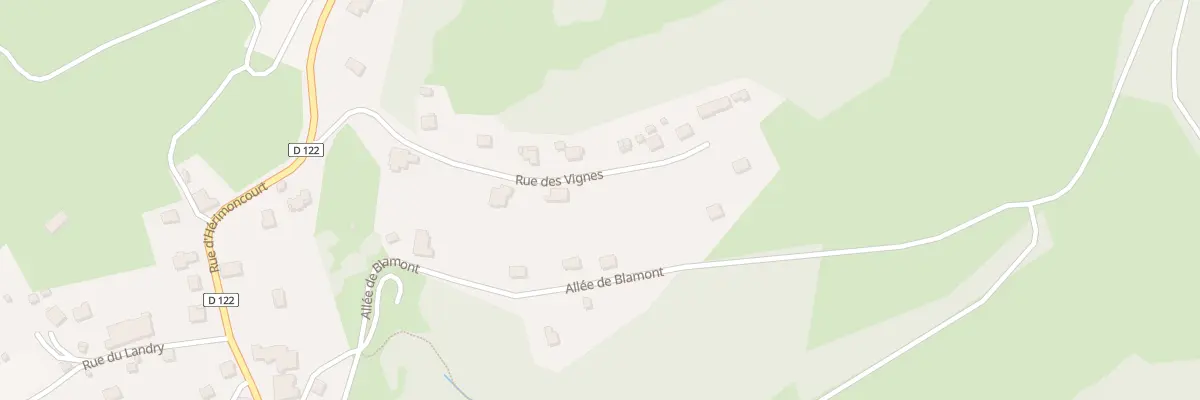 Plan du 7 Rue des Vignes à Autechaux-Roide