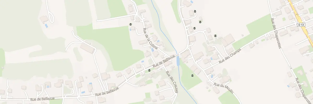 Plan du 1 Rue de la Colline à Lachapelle-sous-Chaux