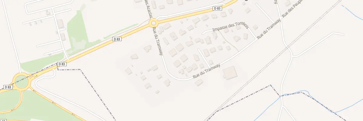 Plan du 17B Rue du Tramway à Argiésans