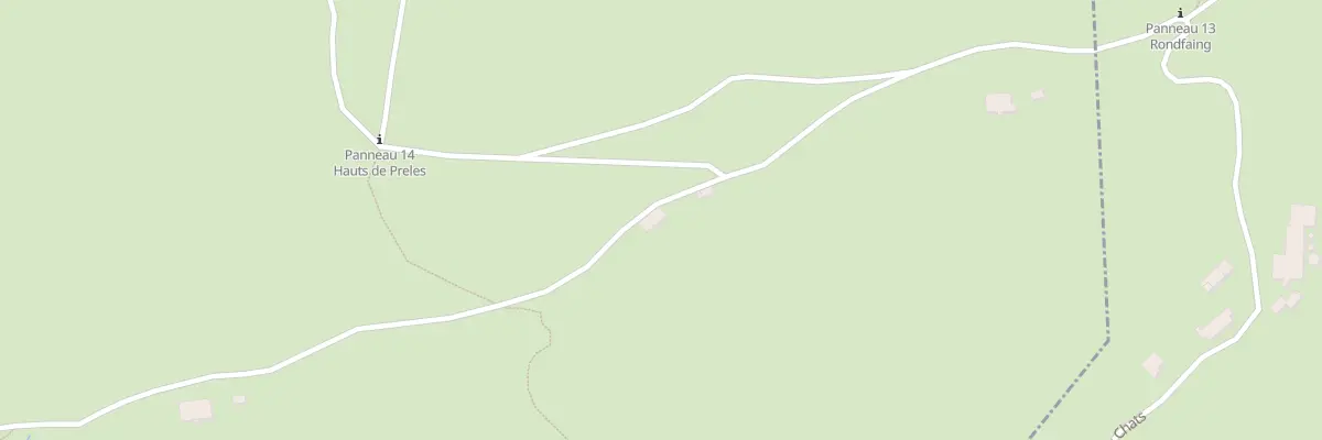Plan du 25 Cd 34 de Presles à Basse-sur-le-Rupt