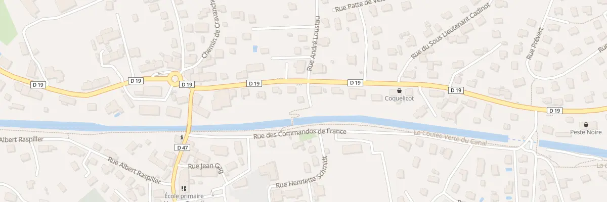 Plan du 395 Rue du Gal de Gaulle à Essert