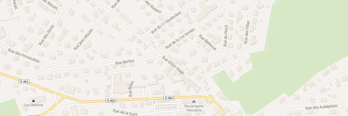Plan du 10 Rue Victor Hugo à Charquemont