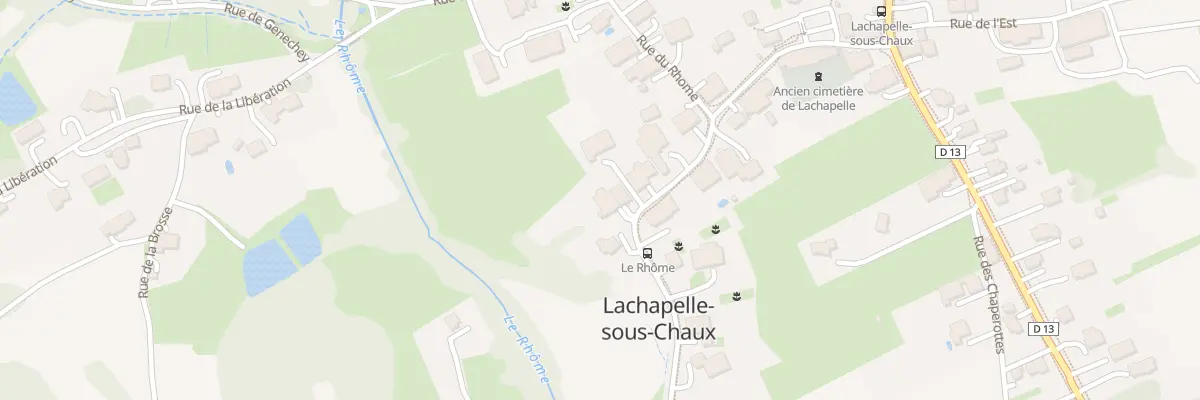 Plan du 10 Rue du Moulin à Lachapelle-sous-Chaux