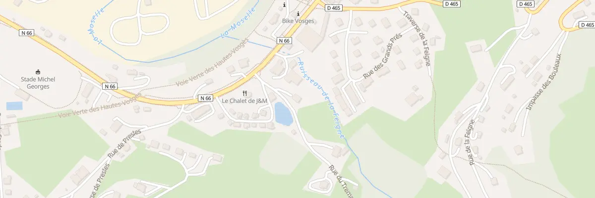 Plan du 1 Rue du Tremplin à Saint-Maurice-sur-Moselle