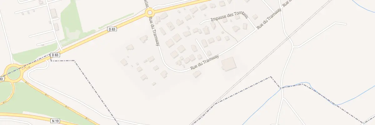 Plan du 13 Rue du Tramway à Argiésans