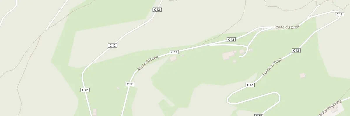 Plan du 57 Rte du Droit à Cornimont