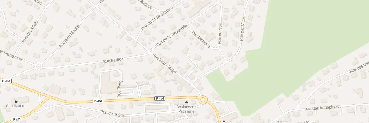 Plan du 4T Rue Victor Hugo à Charquemont