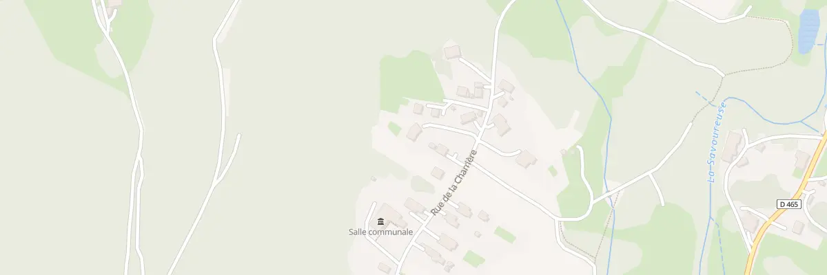Plan du 65 Rue de la Charrière à Lepuix