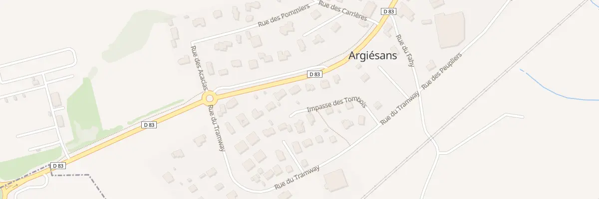 Plan du 8 Imp des Tombois à Argiésans