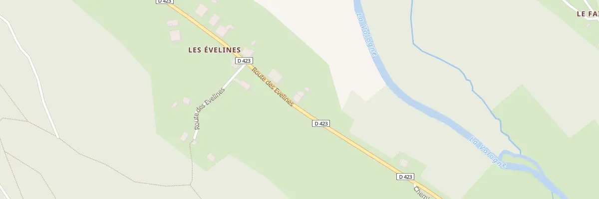 Plan du 19 Les Evelines à Granges-Aumontzey