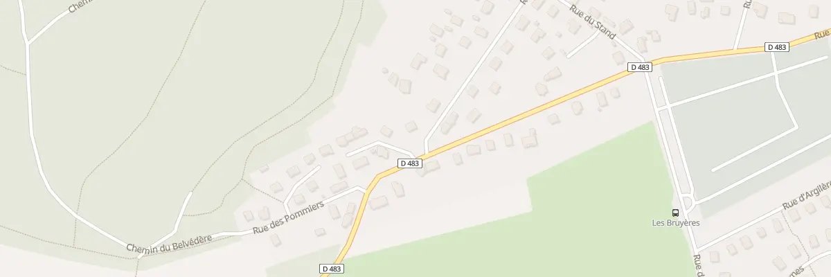 Plan du 90 Rue des Barres à Valentigney