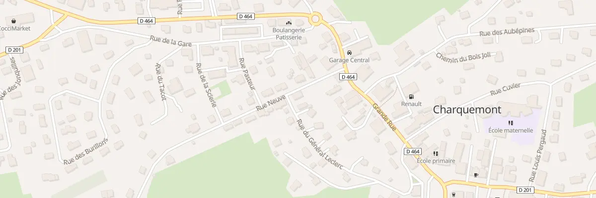 Plan du 3 Rue Neuve à Charquemont
