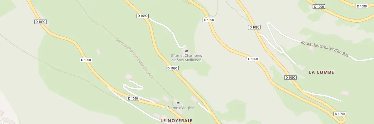 Plan du 5422 Molliebon à Séez