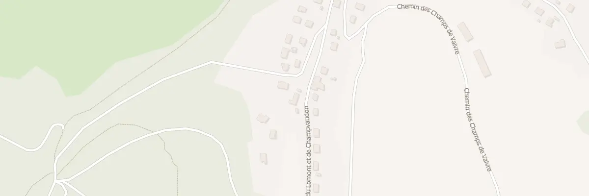 Plan du 26 Rue de Champvaudon et du Maqui à Mandeure