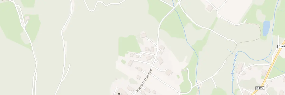 Plan du 77 Rue de la Charrière à Lepuix