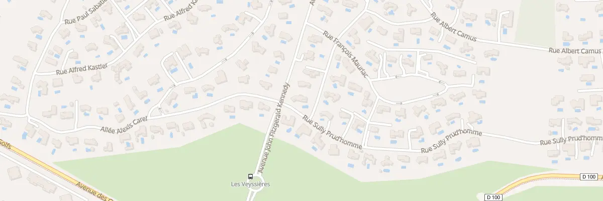 Plan du 23 Rue André Gide à Saint-Raphaël