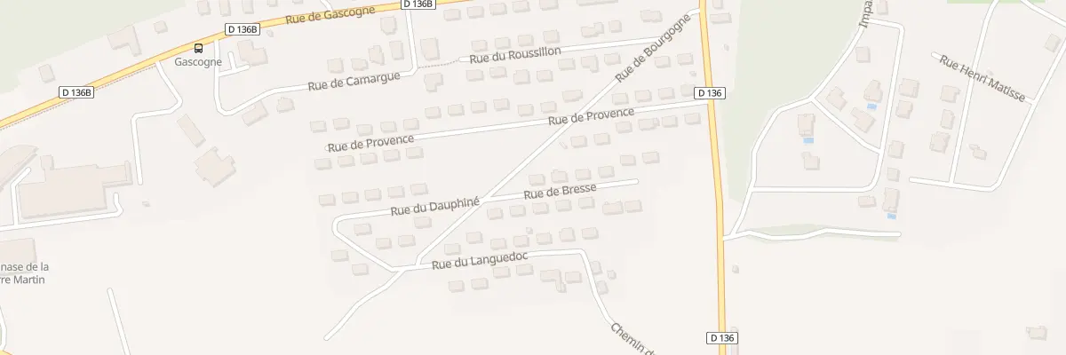 Plan du 1 Rue de Bresse à Grand-Charmont