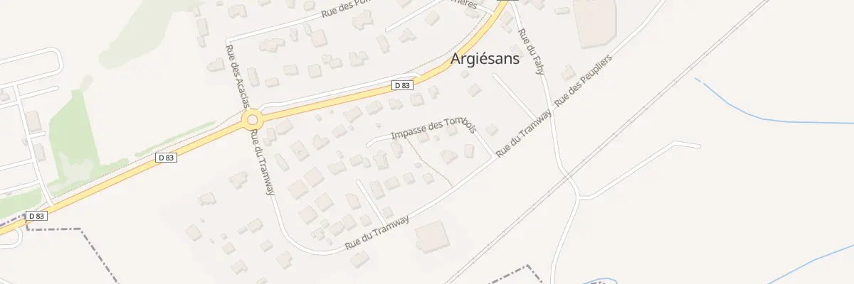 Plan du 5 Imp des Tombois à Argiésans