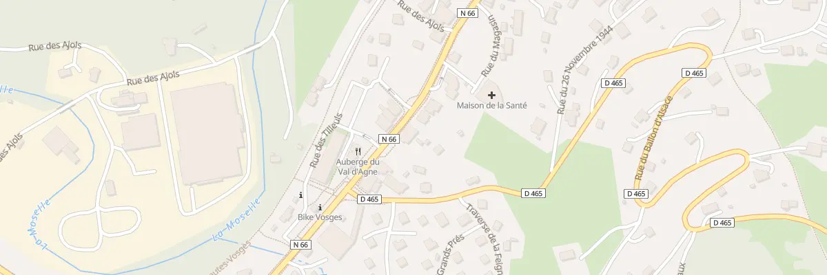 Plan du 35 Rue de Lorraine à Saint-Maurice-sur-Moselle