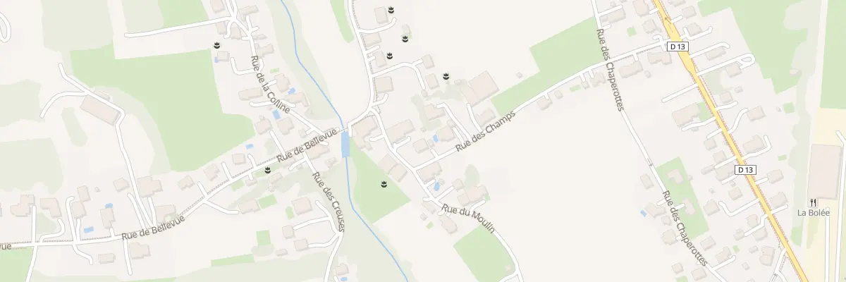 Plan du 10 Rue des Champs à Lachapelle-sous-Chaux