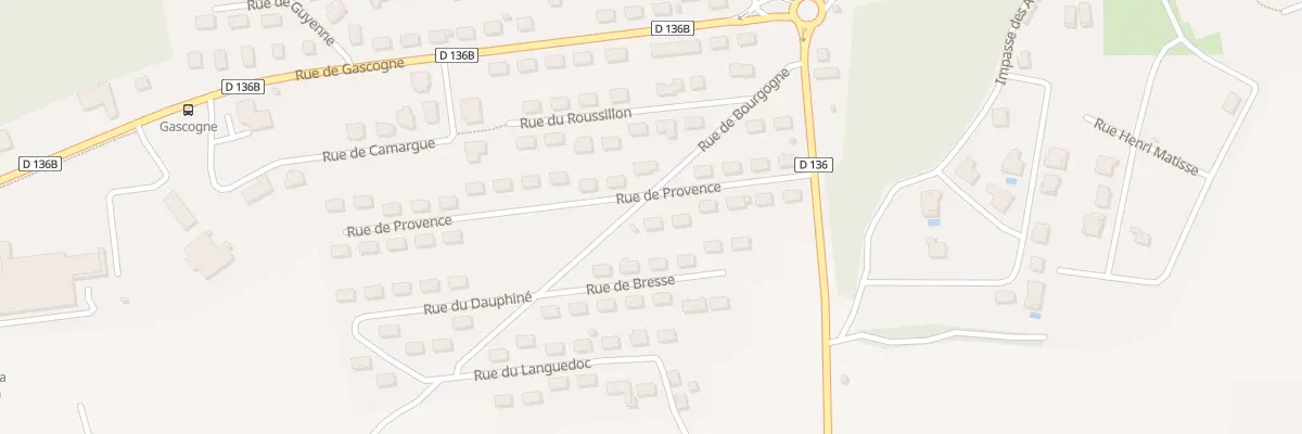 Plan du 11 Rue de Provence à Grand-Charmont