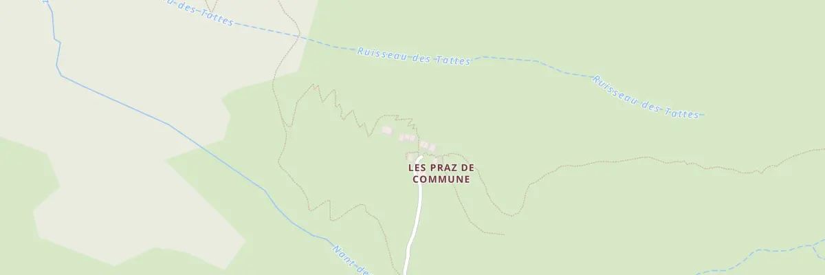 Plan du 5003F Montagne de Commune à Sixt-Fer-à-Cheval