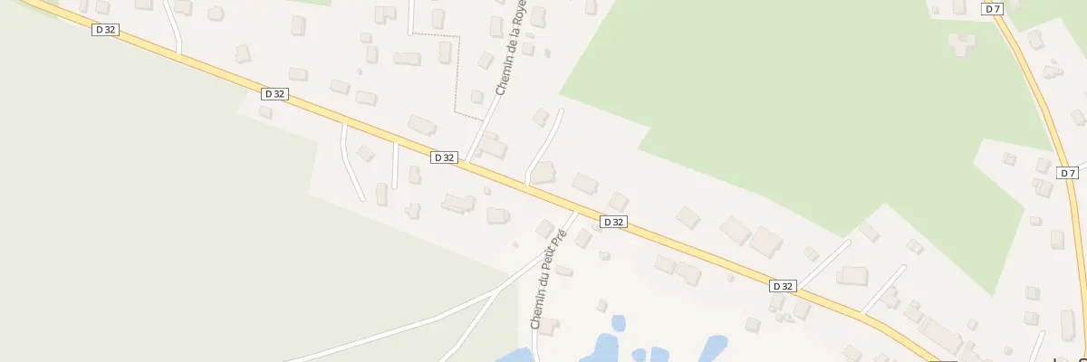 Plan du 42 Rte de Rambervillers à La Salle