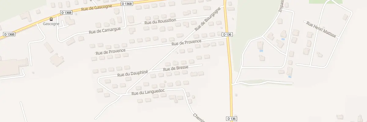 Plan du 5 Rue de Bresse à Grand-Charmont