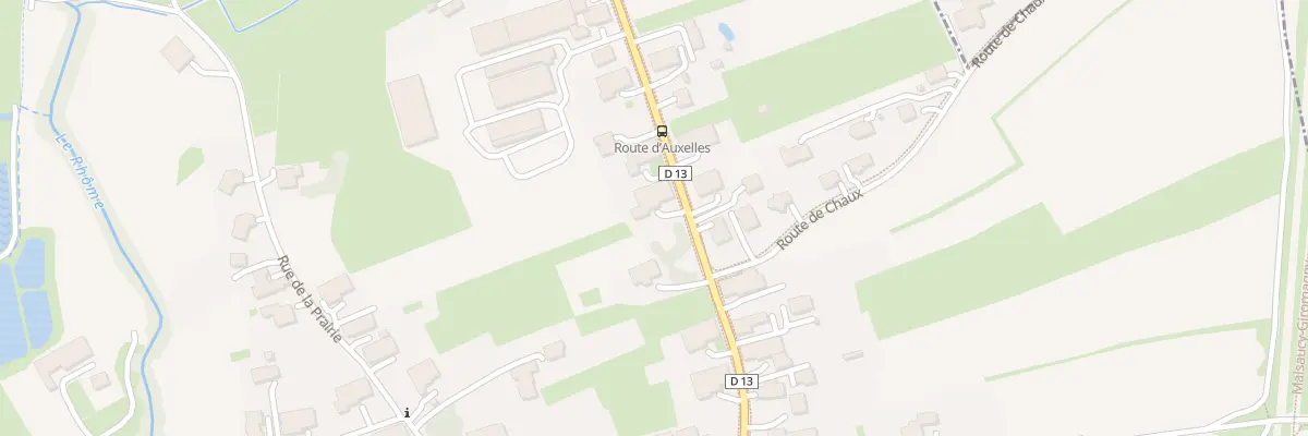 Plan du 11 Rue des Vosges à Lachapelle-sous-Chaux