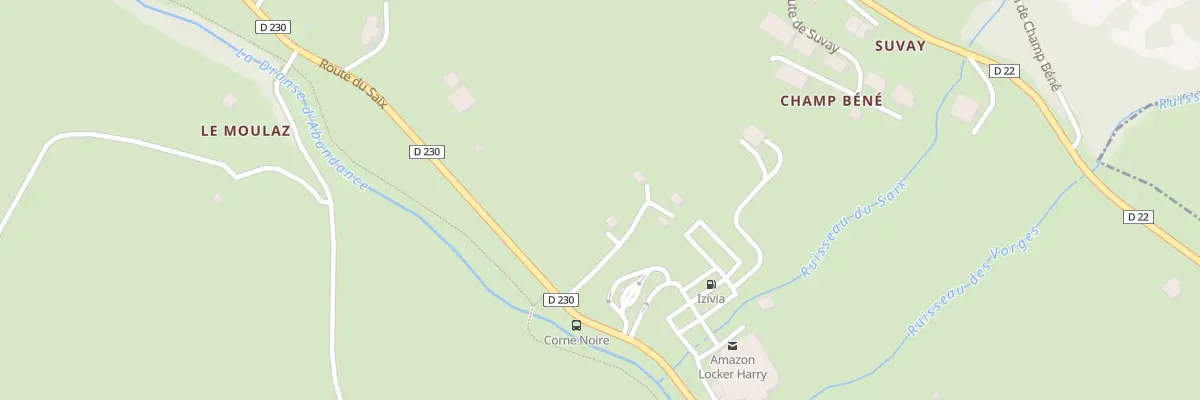 Plan du 1201 Rte du Saix à La Chapelle-d’Abondance