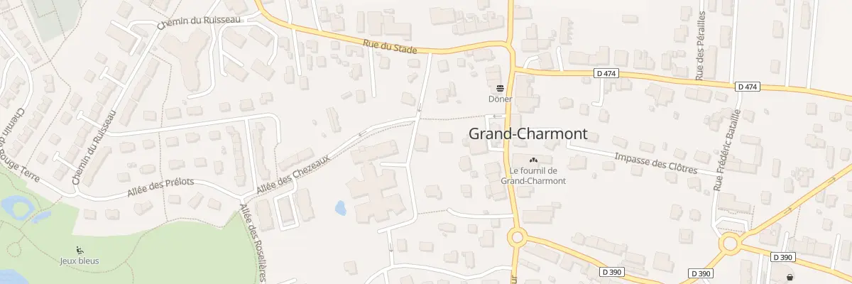 Plan du 3A Che de la Prairie à Grand-Charmont